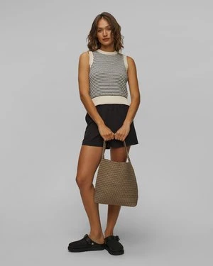 Ręcznie Pleciona Torebka Damska Naghedi Nomad Hobo Medium