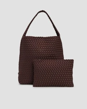 Ręcznie Pleciona Torebka Damska Naghedi Nomad Hobo Medium