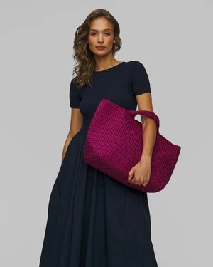 Ręcznie pleciona torebka damska Naghedi St Barths Large Tote
