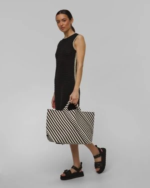 Ręcznie pleciona torebka damska Naghedi St Barths Large Tote