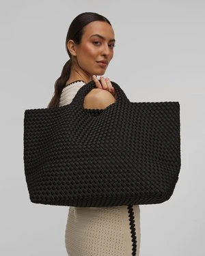 Ręcznie Pleciona Torebka Damska Naghedi St Barths Large Tote