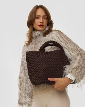 Ręcznie Pleciona Torebka Damska Naghedi St Barths Medium Tote