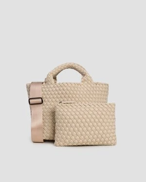 Ręcznie Pleciona Torebka Damska Naghedi St Barths Small Tote