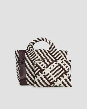 Ręcznie Pleciona Torebka Damska Naghedi St Barths Small Tote