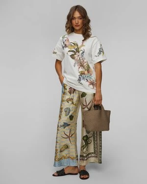 Ręcznie Pleciona Torebka Damska Naghedi St Barths Small Tote