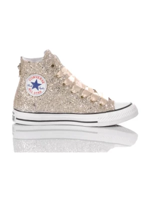Ręcznie Robione Champagne Sneakers Converse