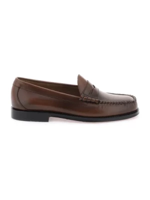 Ręcznie robione skórzane Penny Loafers G.h. Bass & Co.