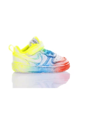Ręcznie wykonane Fluorescencyjne Sneakersy dla Juniorów Nike