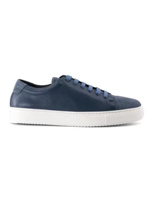 Ręcznie wykonane Suede Jeans Sneakers National Standard