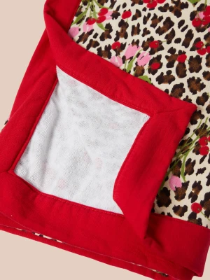 Ręcznik plażowy z bawełny we wzory Etam