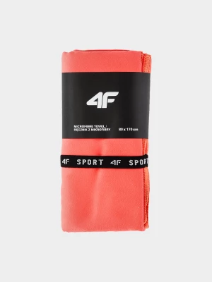 Ręcznik sportowy szybkoschnący L (80 x 170 cm) - pomarańczowy 4F