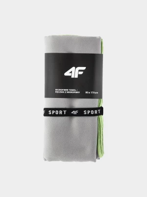 Ręcznik sportowy szybkoschnący L (80 x 170 cm) - szary 4F