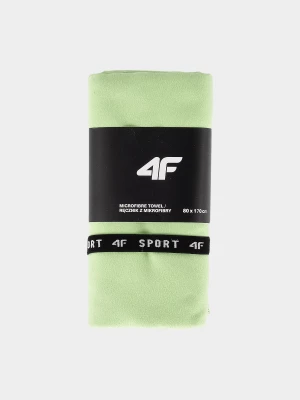 Ręcznik sportowy szybkoschnący L (80 x 170 cm) - zielony 4F