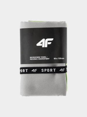 Ręcznik sportowy szybkoschnący M (80 x 130 cm) - szary 4F