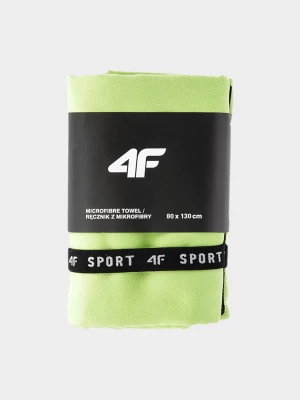 Ręcznik sportowy szybkoschnący M (80 x 130 cm) - zielony 4F