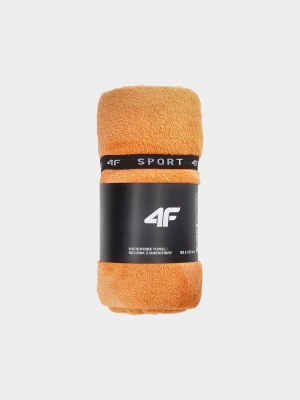 Ręcznik sportowy szybkoschnący M (80 x 130cm) - pomarańczowy 4F