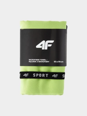 Ręcznik sportowy szybkoschnący S (65 x 90 cm) - zielony 4F
