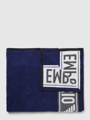 Ręcznik z nadrukiem z logo Emporio Armani