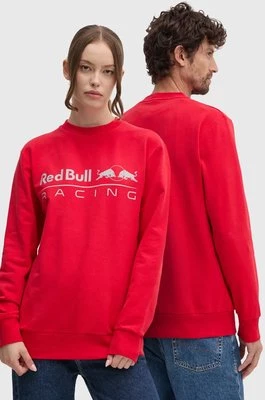 Red Bull Racing x Pepe Jeans bluza kolor czerwony z nadrukiem RU580002