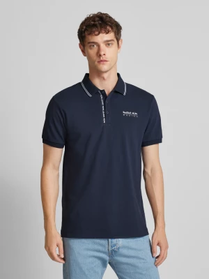 RED BULL RACING x Pepe Jeans — Koszulka polo o kroju slim fit z nadrukiem z logo