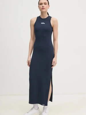 Red Bull Racing x Pepe Jeans sukienka LOGO RIB MAXI DRESS