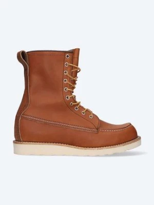 Red Wing buty skórzane męskie kolor brązowy 877-BRAZOWY