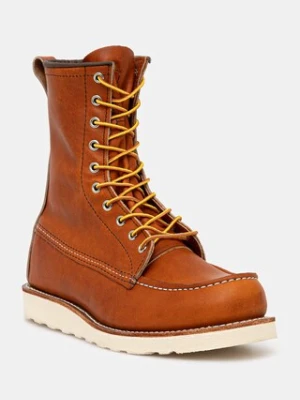 Red Wing buty skórzane męskie kolor brązowy 877-BRAZOWY