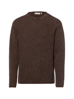 Redefined Rebel sweter z dzianiny Mężczyźni Bawełna brązowy