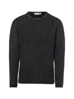 Redefined Rebel sweter z dzianiny Mężczyźni Bawełna czarny