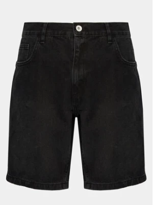 Redefined Rebel Szorty jeansowe RRTokyo 226029 Czarny Loose Fit