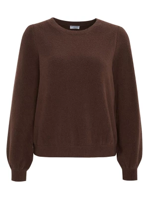 Redraft Sweter w kolorze brązowym rozmiar: S