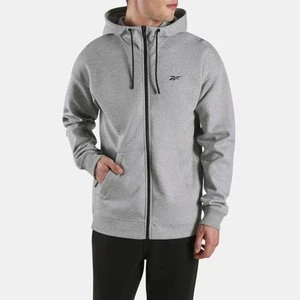 Reebok - Athlete Double Knit Full Zip Hoodieunisex, Grey Marl, Size: