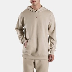 Reebok - Athlete Double knit Hoodieunisex, Mineral Grey/Blackberry, Size: