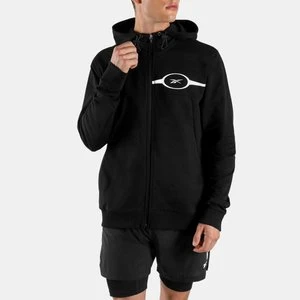 Reebok - Athlete Flex Full Zip Hoodieunisex, Black, Size: