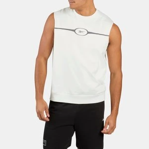 Reebok - Athlete Flex Sleeveless Crew, male, Chalk, Size: