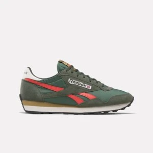 Reebok - Aztec II Unisex Sneakersunisex, Grit Green/Semi Orange Flare/Alabaster, Size: