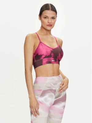 Reebok Biustonosz sportowy ID Train Train AOP Bra Clamar 100035778 Różowy