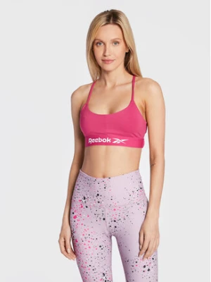 Reebok Biustonosz top Workout Ready Basic HI6889 Różowy