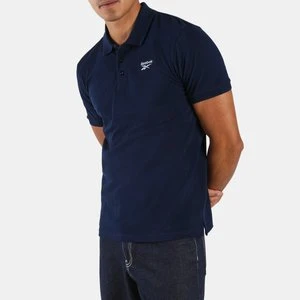 Reebok - Blaze Embroidered SS Men's Polo Shirt, male, Vector Navy, Size: