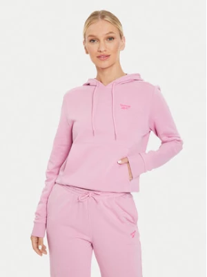 Reebok Bluza French Terry Hoodie 100075858 Różowy Regular Fit