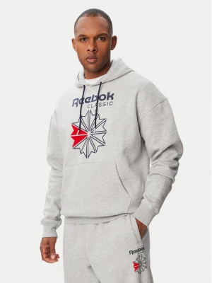Reebok Bluza Hainrich RK25734CCM Szary jasny Regular Fit