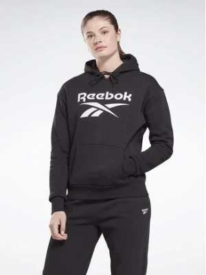 Reebok Bluza Identity Big Logo H54748 Czarny Loose Fit