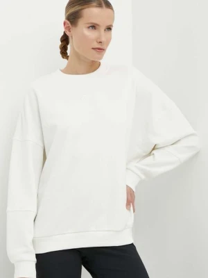 Reebok bluza LUX Collection damska kolor beżowy gładka 100076140