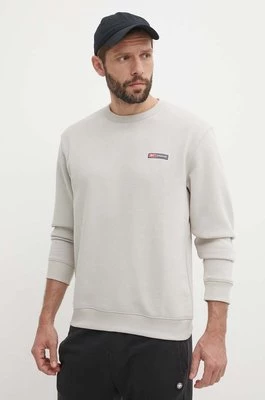 Reebok bluza męska kolor szary gładka 100076458