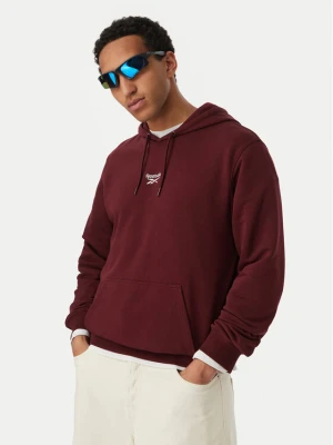 Reebok Bluza RK25550CCM Bordowy Regular Fit