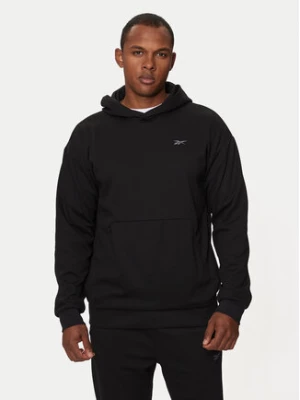 Reebok Bluza Strength Hoodie 100070728 Czarny Regular Fit