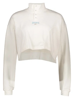 Reebok Bluza "Varsity" w kolorze białym rozmiar: M