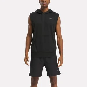 Reebok - Bluza z kapturem Strength Sleeveless, male, Black, Size: