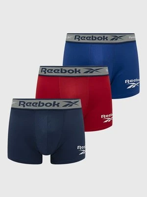 Reebok bokserki (3-pack) męskie kolor granatowy