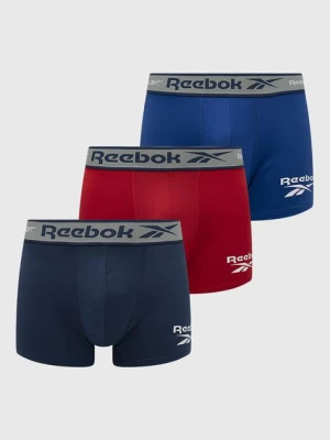 Reebok bokserki (3-pack) męskie kolor granatowy